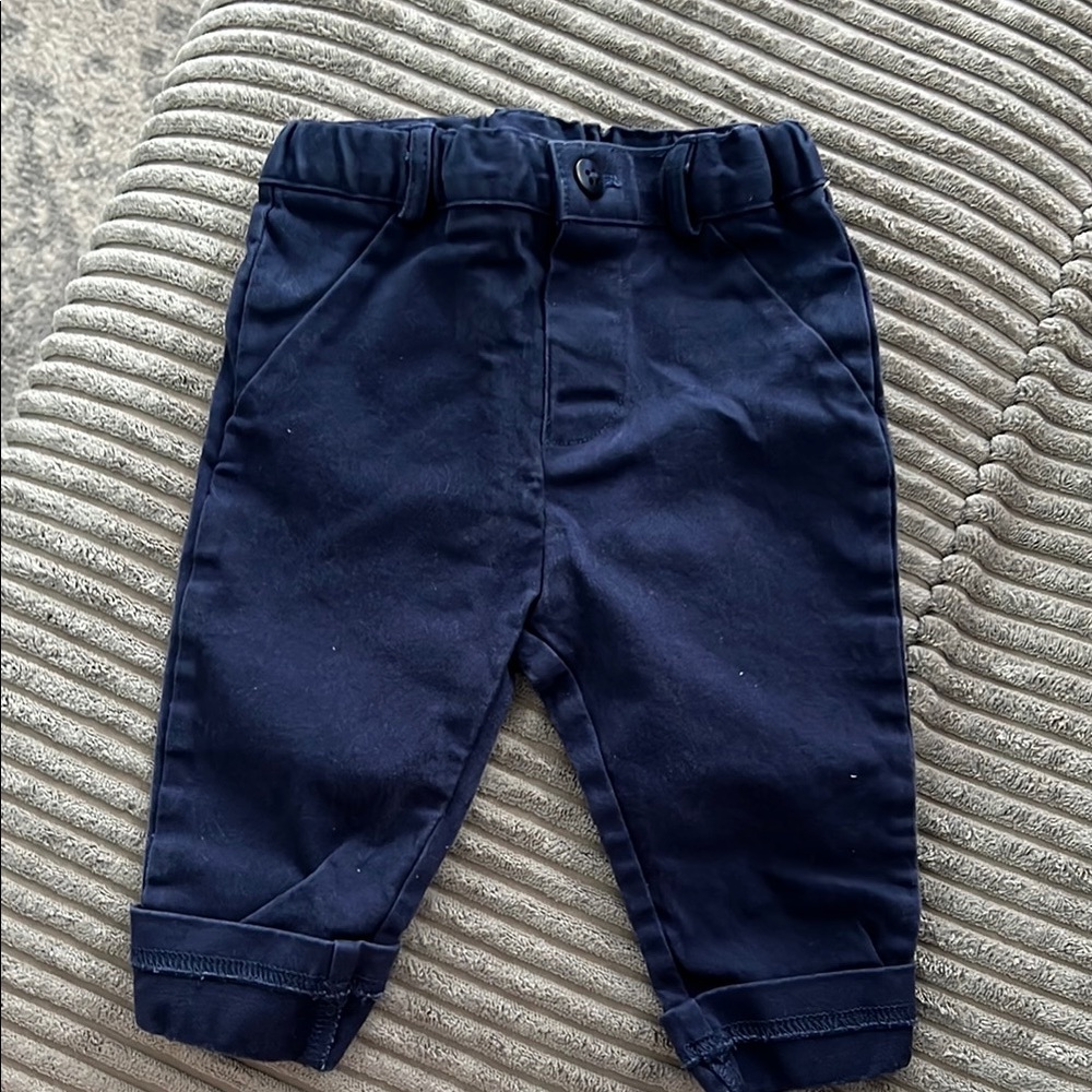 Mayoral Blue Casual Jogger Pants with Elastic Waistband